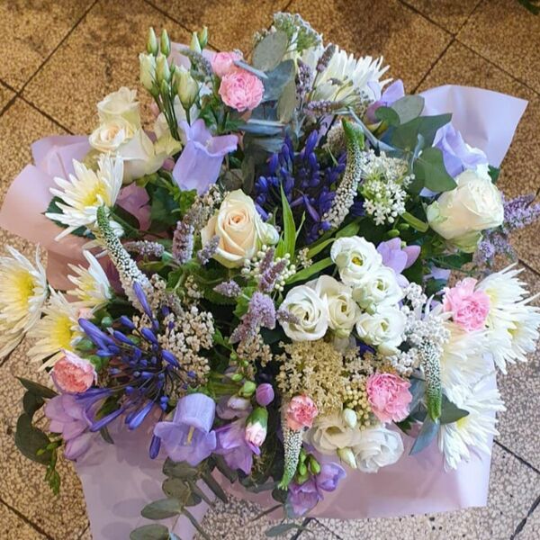 Flowers delivered to customer