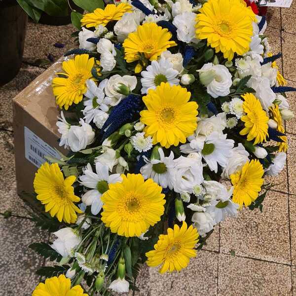 Flowers delivered to customer