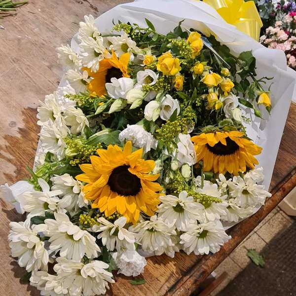 Flowers delivered to customer