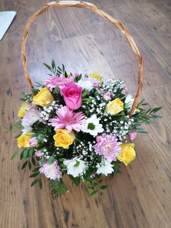 Flowers delivered to customer
