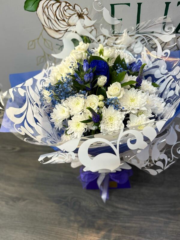 Flowers delivered to customer