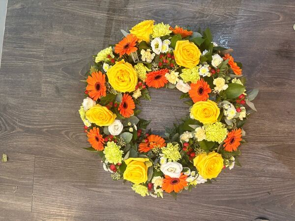 Flowers delivered to customer