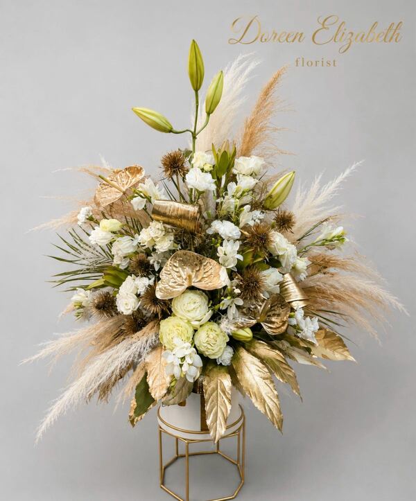 Flowers delivered to customer