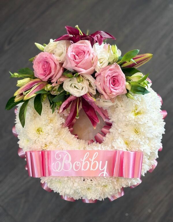 Flowers delivered to customer