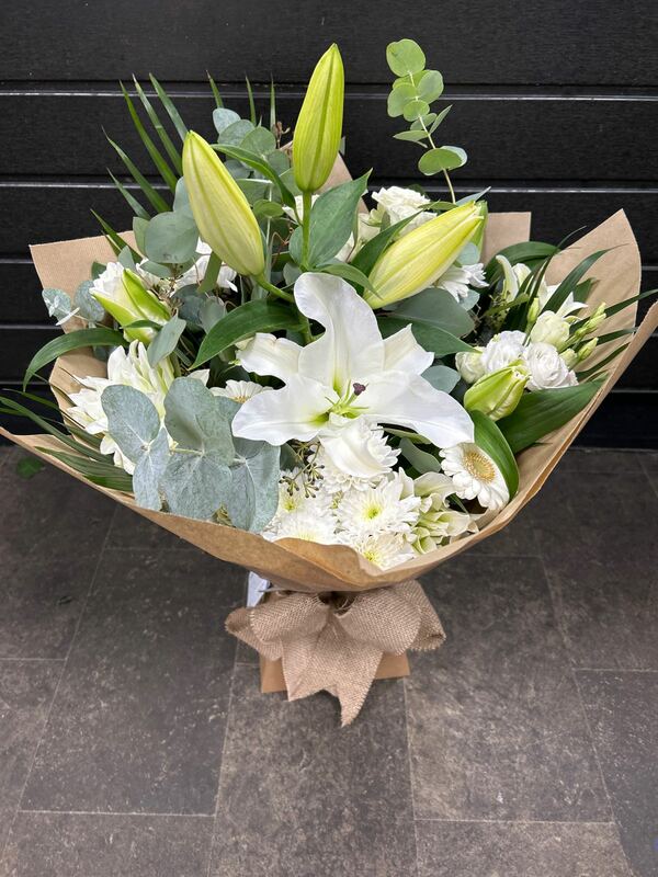 Flowers delivered to customer