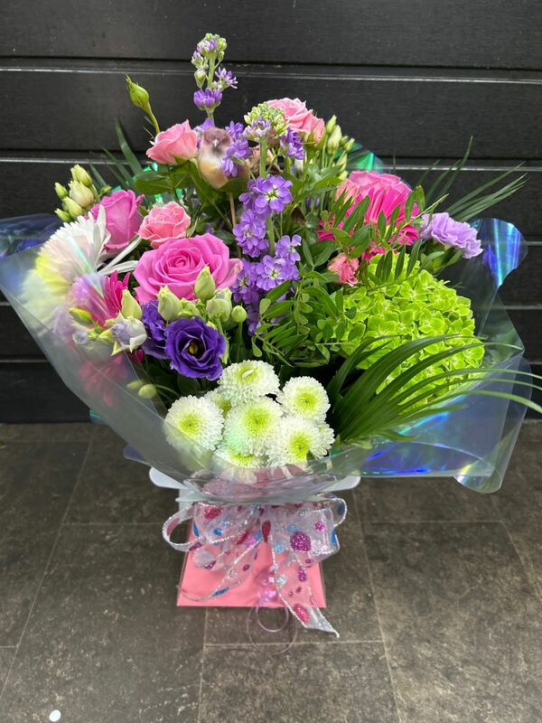 Flowers delivered to customer