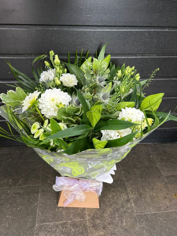 Flowers delivered to customer