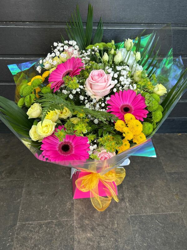 Flowers delivered to customer