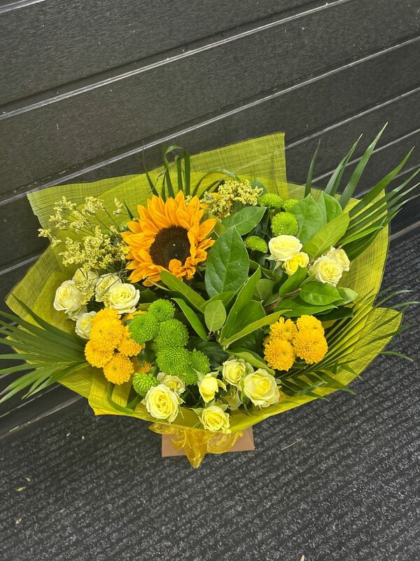 Flowers delivered to customer