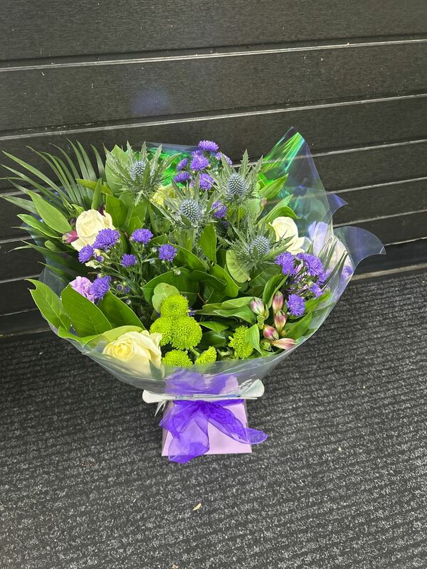 Flowers delivered to customer
