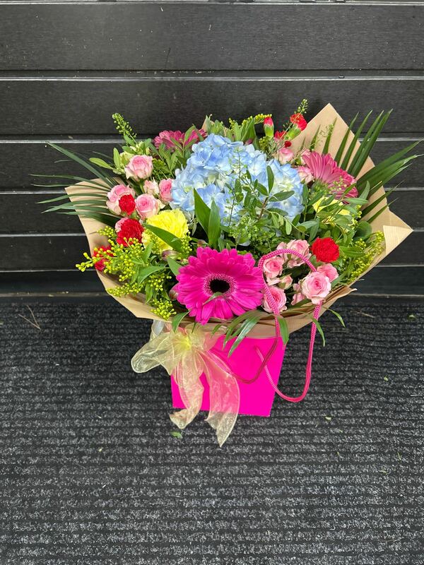 Flowers delivered to customer