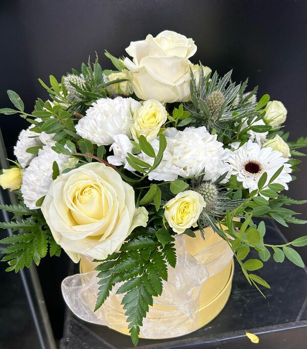 Flowers delivered to customer