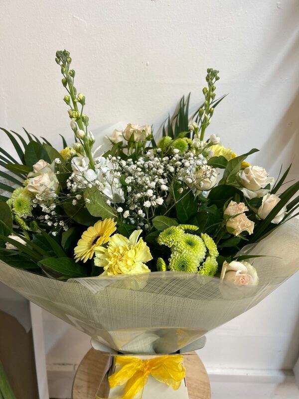 Flowers delivered to customer