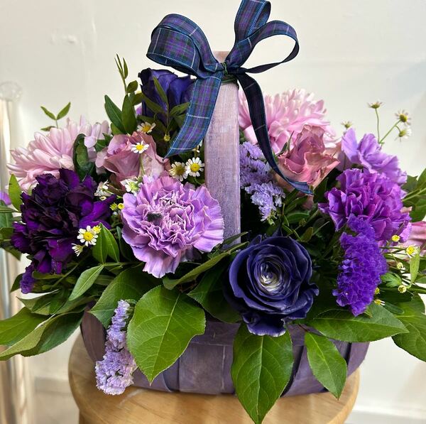Flowers delivered to customer