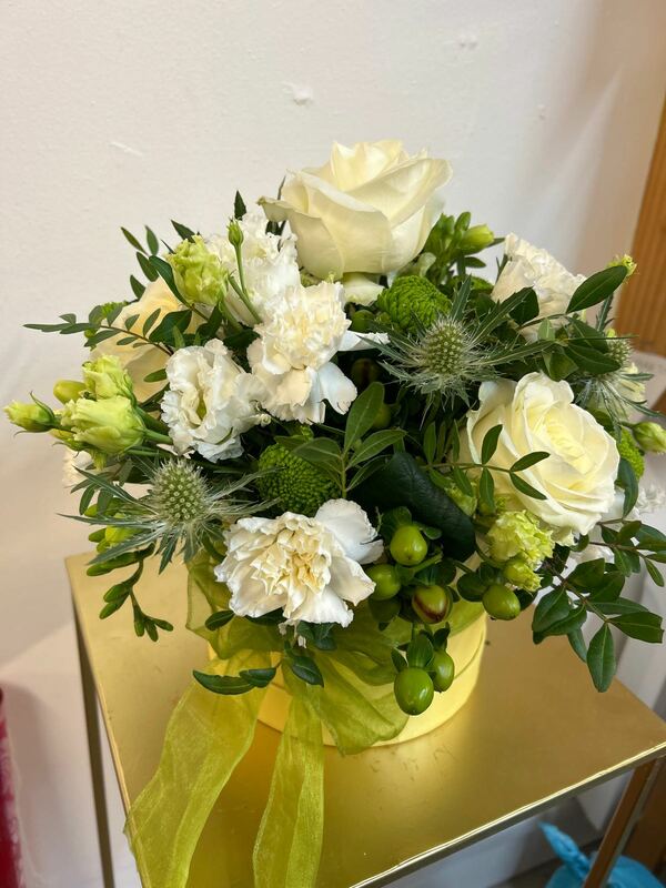 Flowers delivered to customer