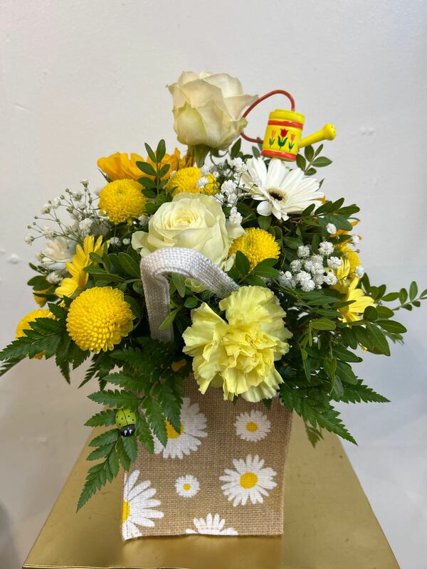Flowers delivered to customer