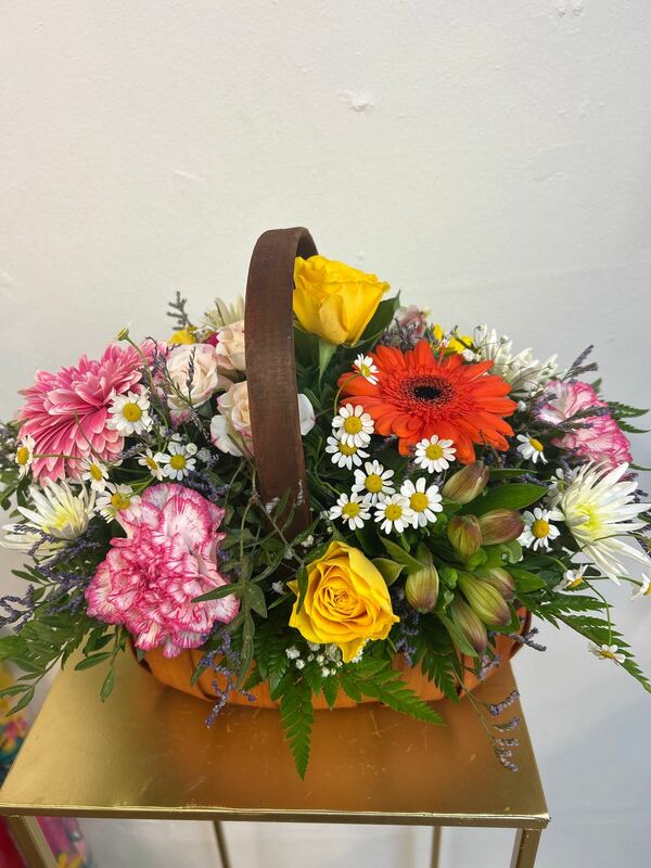 Flowers delivered to customer