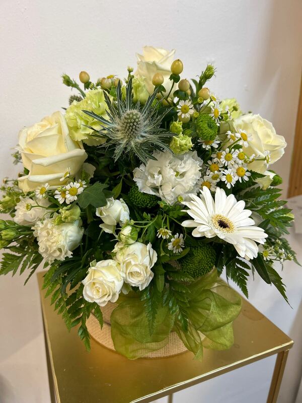 Flowers delivered to customer