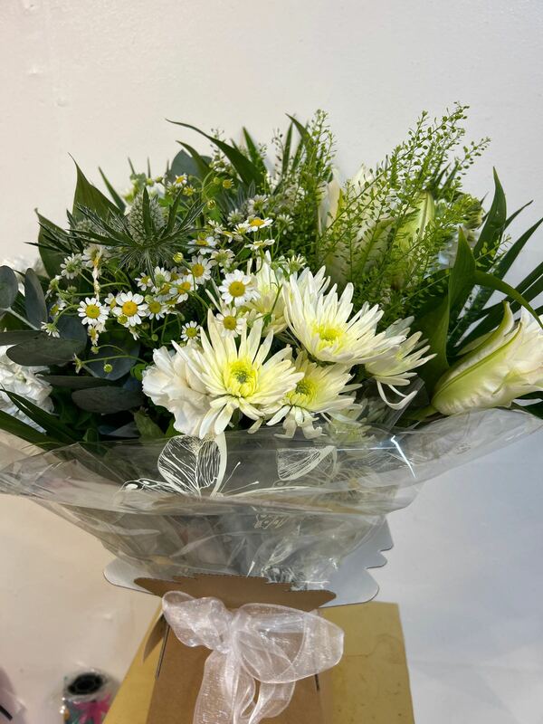 Flowers delivered to customer