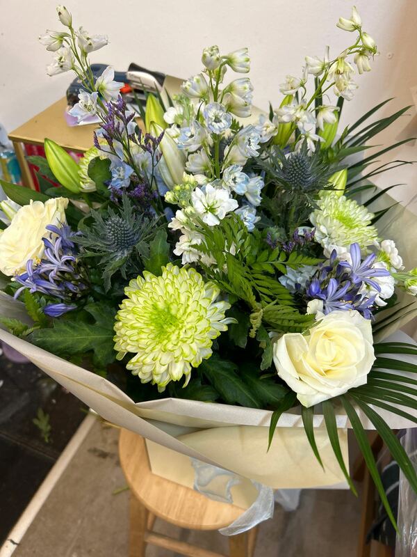 Flowers delivered to customer
