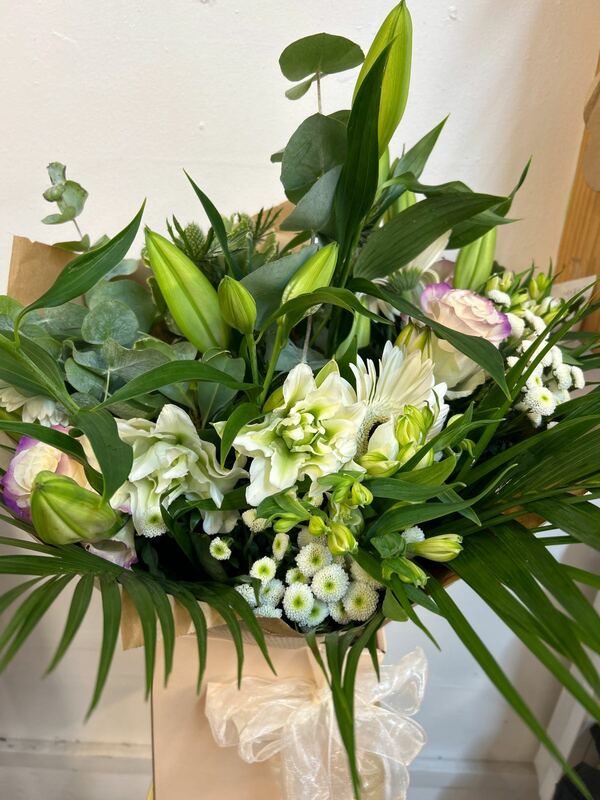 Flowers delivered to customer