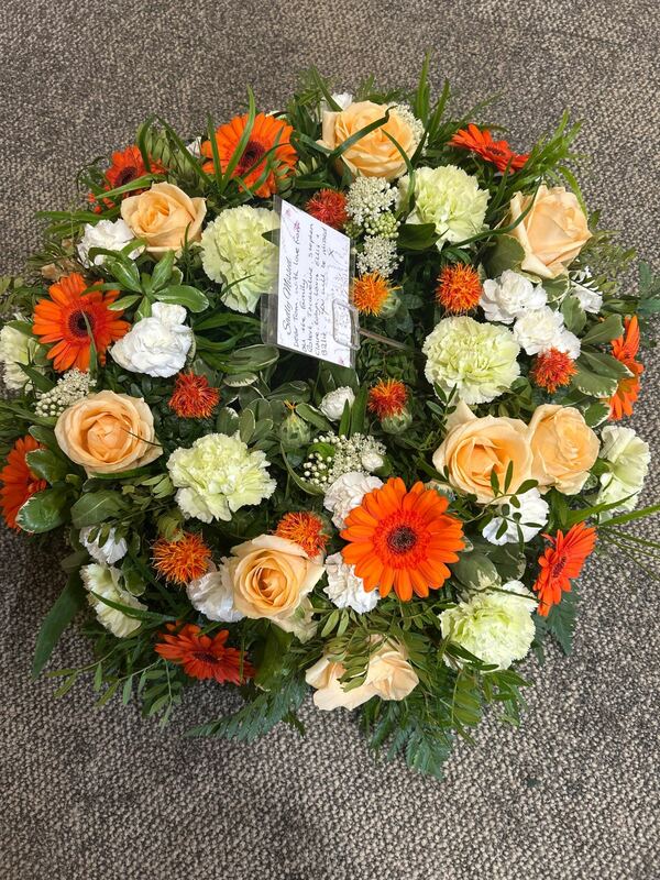 Flowers delivered to customer