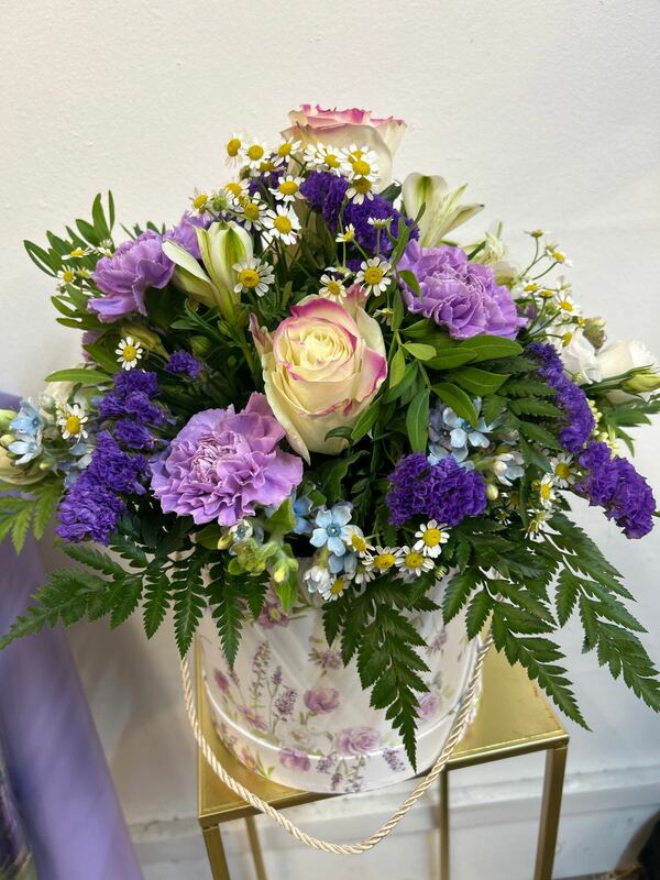 Flowers delivered to customer
