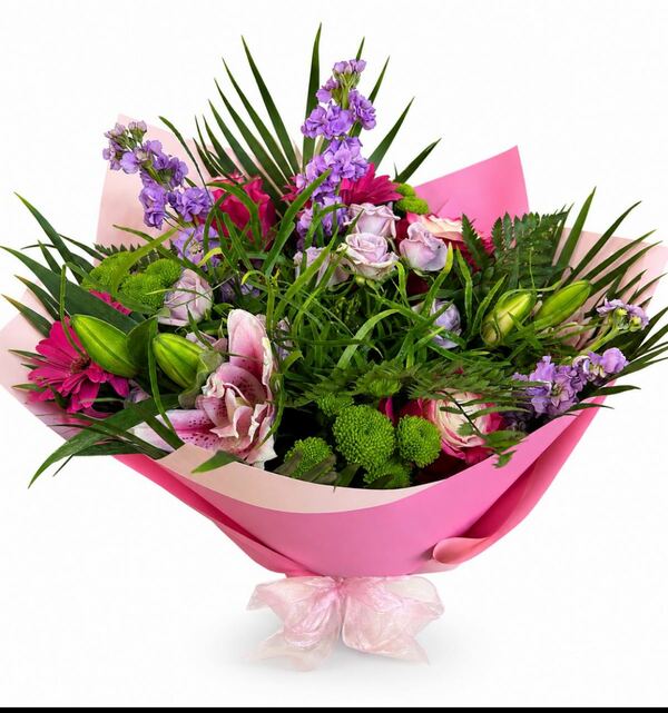 Flowers delivered to customer