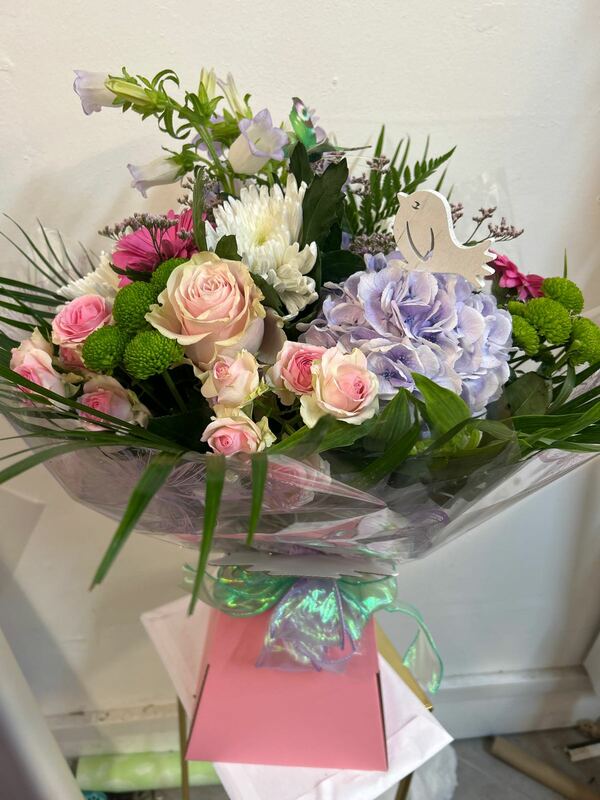 Flowers delivered to customer