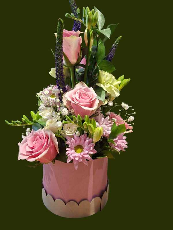 Flowers delivered to customer