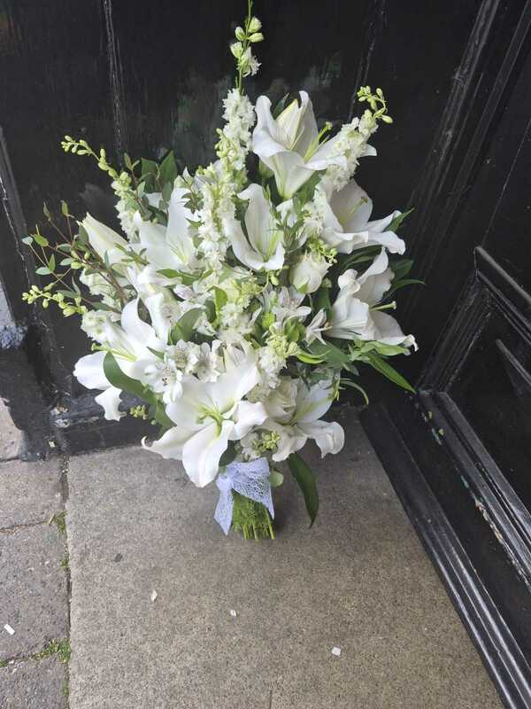 Flowers delivered to customer