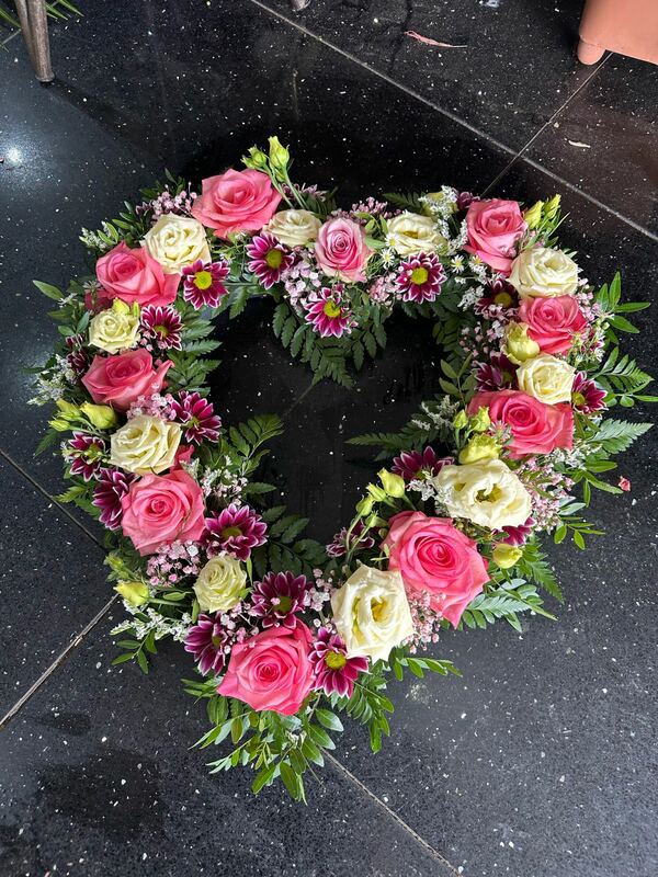 Flowers delivered to customer