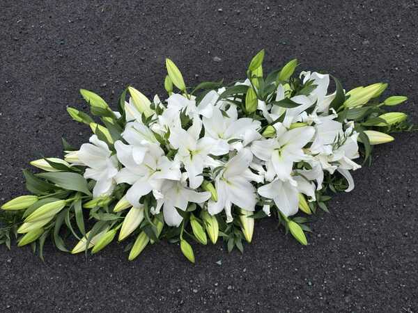 Flowers delivered to customer