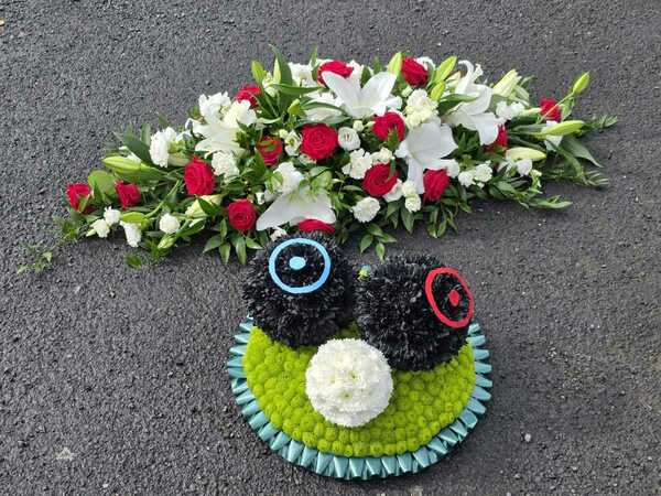 Flowers delivered to customer