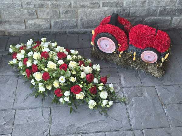Flowers delivered to customer