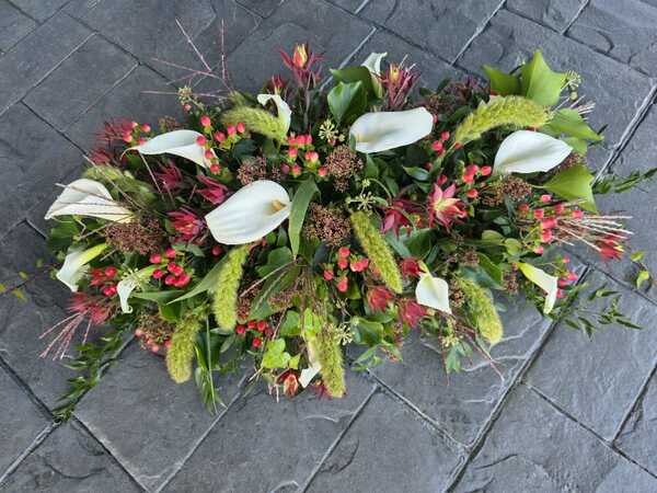 Flowers delivered to customer