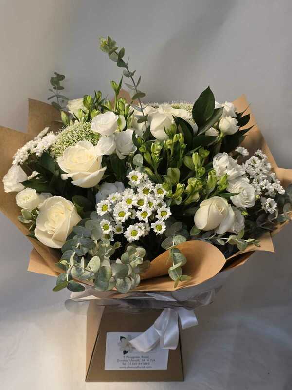 Flowers delivered to customer