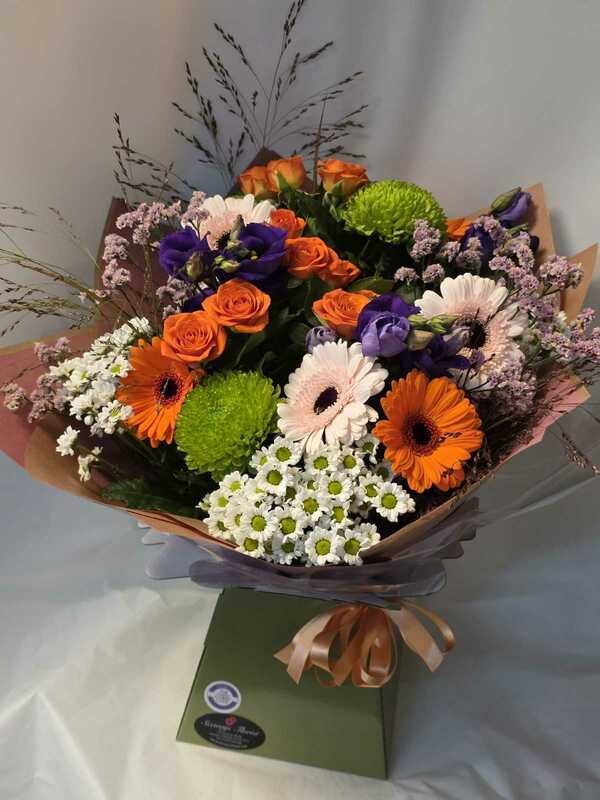Flowers delivered to customer