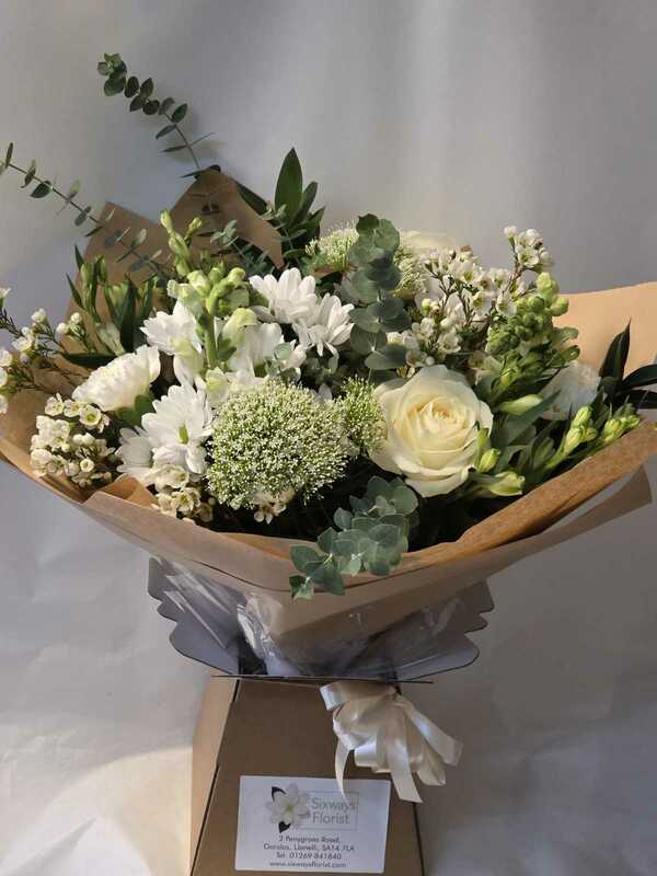 Flowers delivered to customer