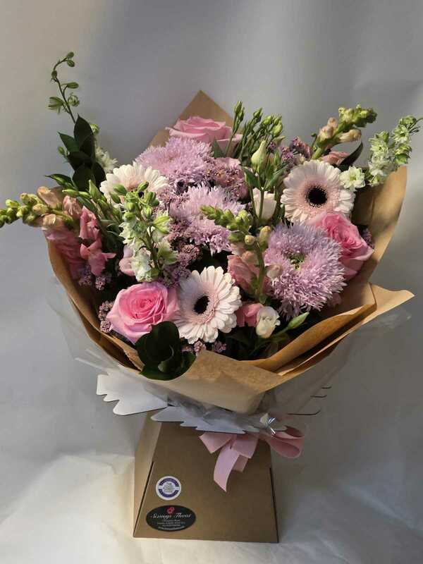 Flowers delivered to customer