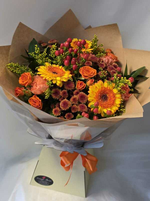 Flowers delivered to customer