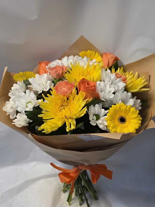 Flowers delivered to customer