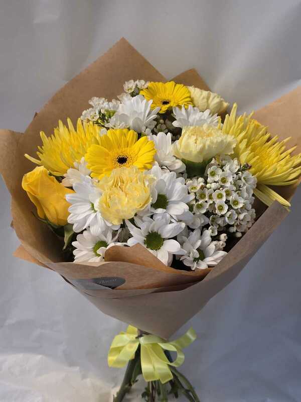 Flowers delivered to customer