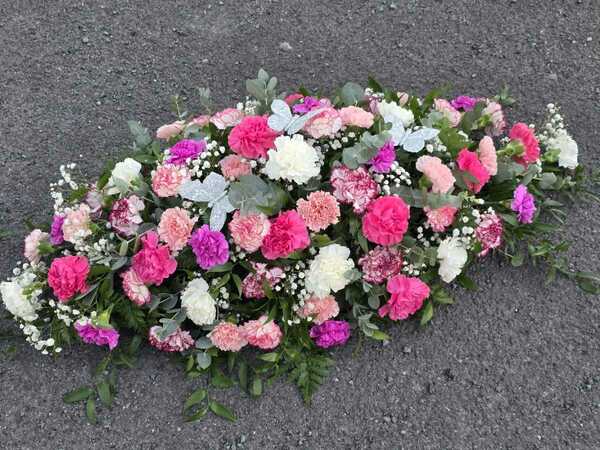Flowers delivered to customer