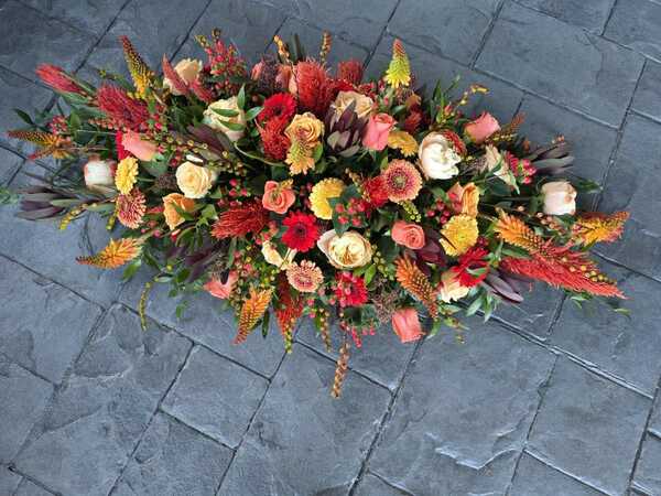 Flowers delivered to customer