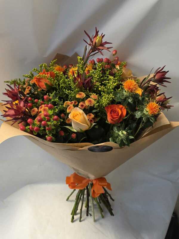 Flowers delivered to customer
