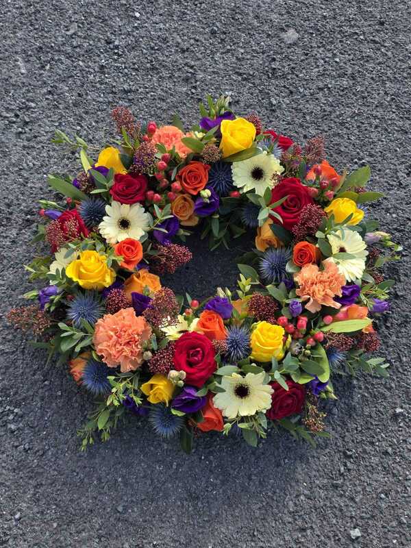 Flowers delivered to customer