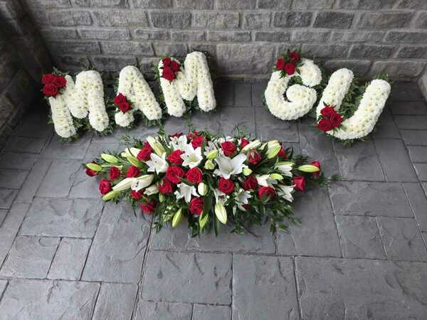 Flowers delivered to customer