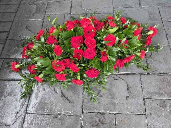 Flowers delivered to customer