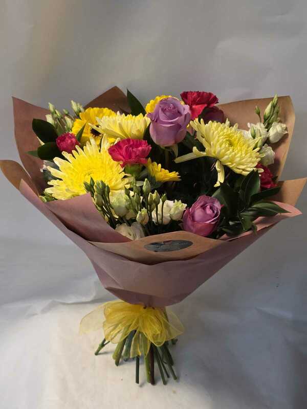 Flowers delivered to customer